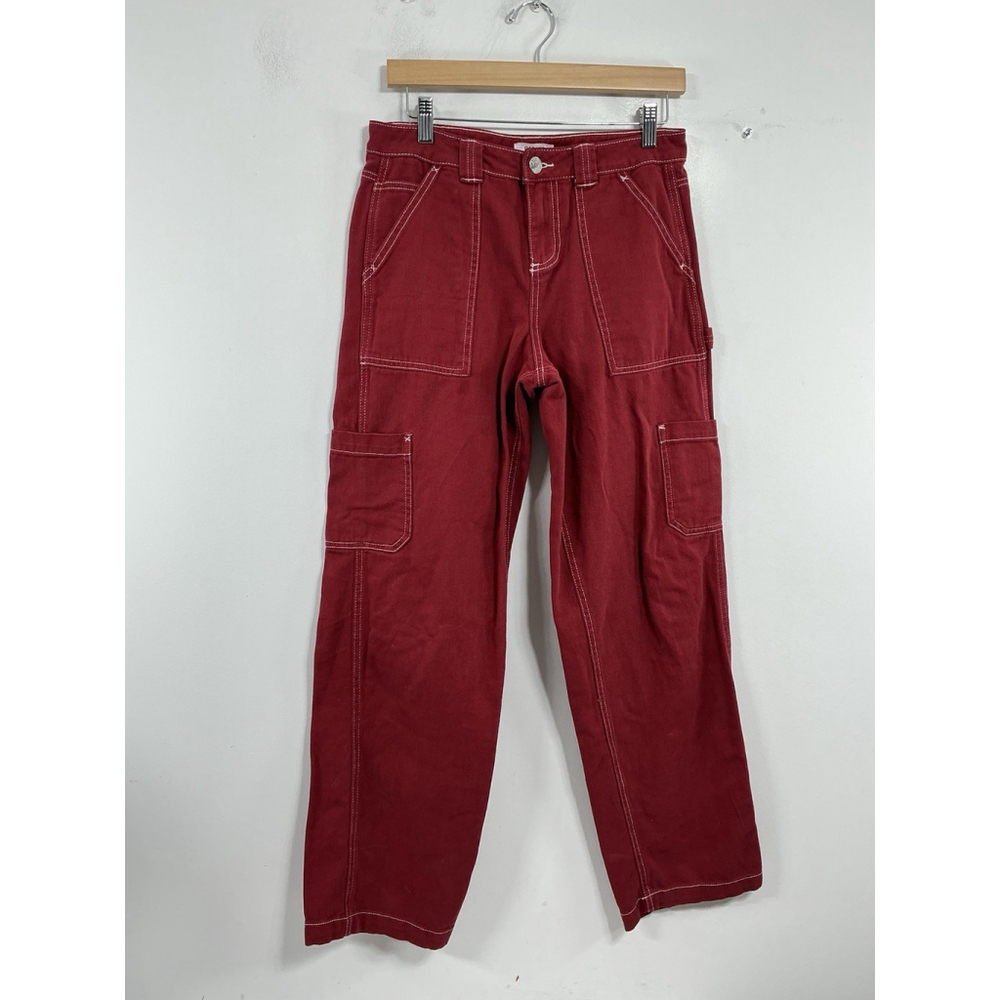 Womans Excellent Condition Garage Carpenter Jeans Size 01 Red 0132/s-3